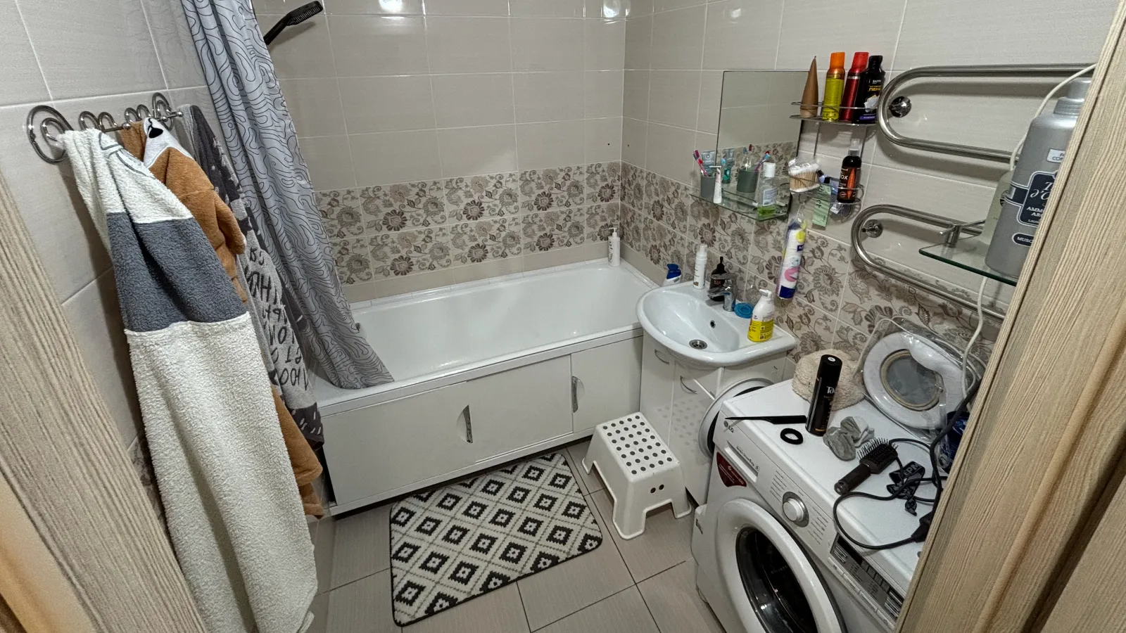 Уборка СУ в квартире before