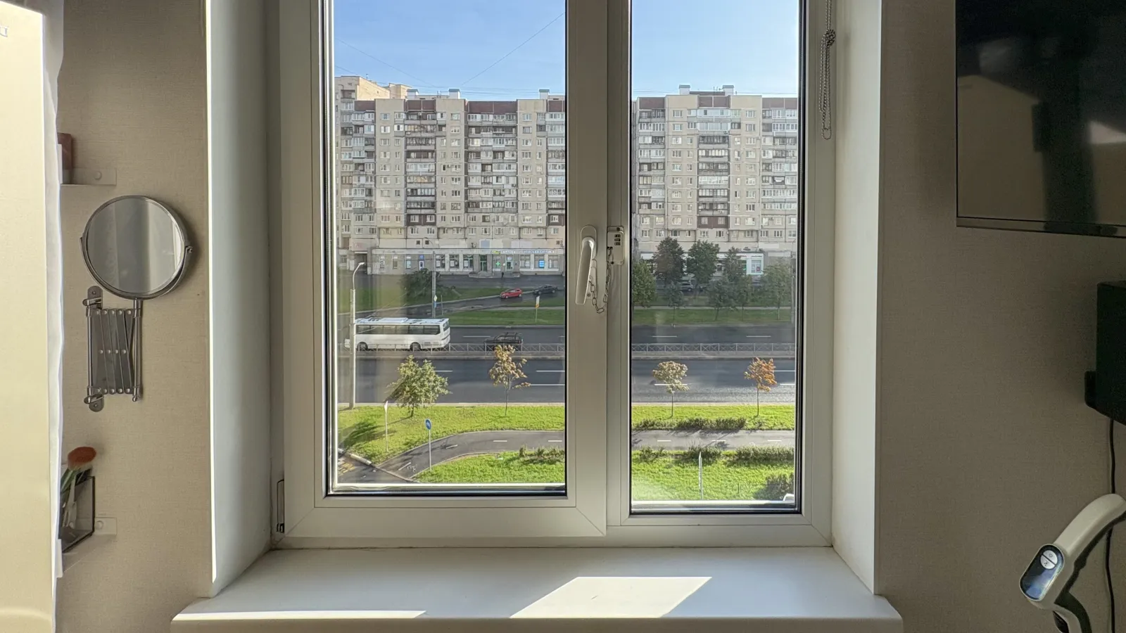 Мойка двухстворчатого окна after